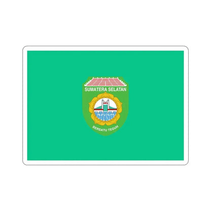 Flag of South Sumatra Indonesia STICKER Vinyl Die-Cut Decal 6 Inch - The Sticker Space