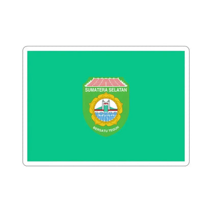 Flag of South Sumatra Indonesia STICKER Vinyl Die-Cut Decal - The Sticker Space