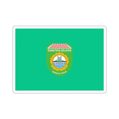 Flag of South Sumatra Indonesia STICKER Vinyl Die-Cut Decal - The Sticker Space