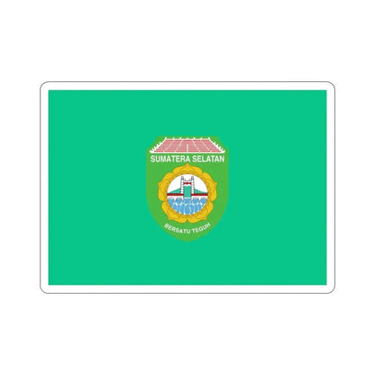 Flag of South Sumatra Indonesia STICKER Vinyl Die-Cut Decal - The Sticker Space