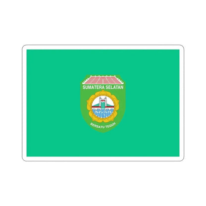 Flag of South Sumatra Indonesia STICKER Vinyl Die-Cut Decal - The Sticker Space