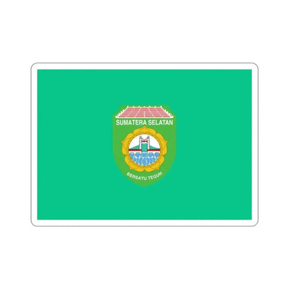 Flag of South Sumatra Indonesia STICKER Vinyl Die-Cut Decal - The Sticker Space