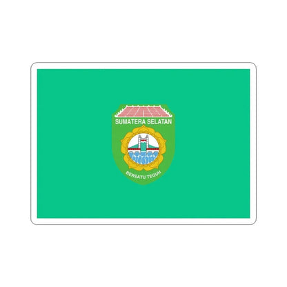 Flag of South Sumatra Indonesia STICKER Vinyl Die-Cut Decal - The Sticker Space