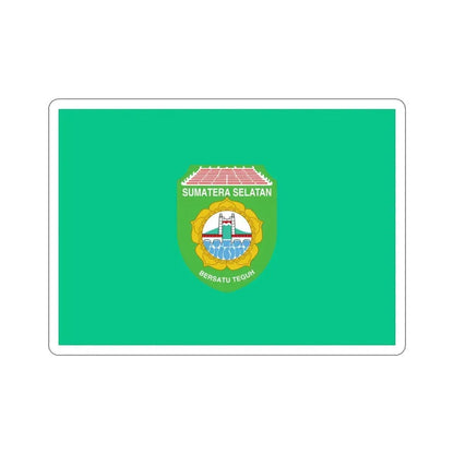 Flag of South Sumatra Indonesia STICKER Vinyl Die-Cut Decal - The Sticker Space