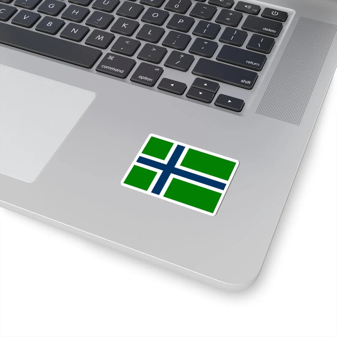 Flag of South Uist (Scotland) STICKER Vinyl Kiss-Cut Decal - The Sticker Space