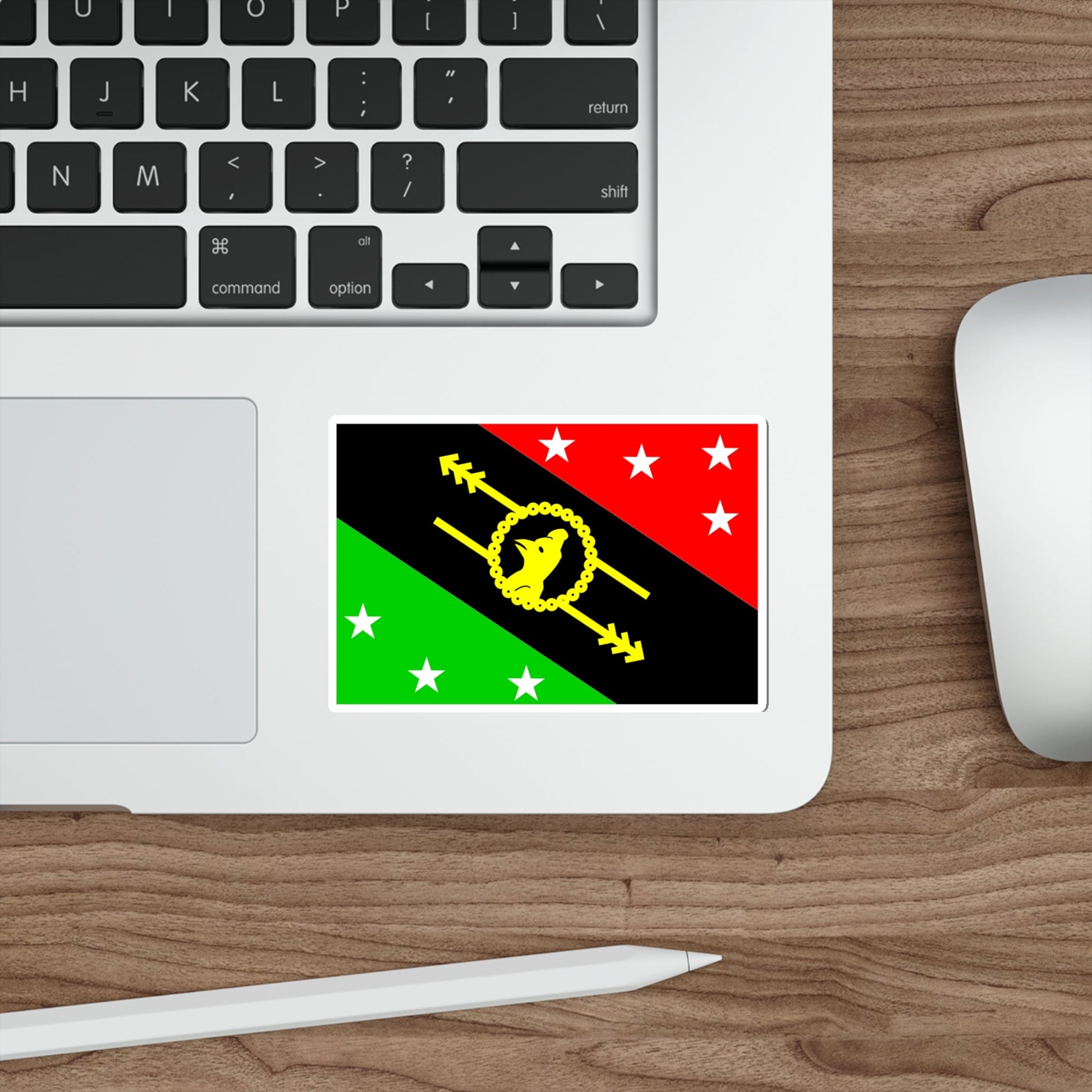 Flag of Southern Highlands Province Papa New Guinea STICKER Vinyl Die-Cut Decal-The Sticker Space