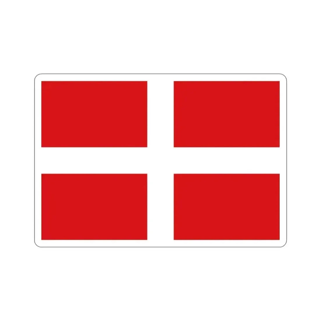 Flag of Sovereign Military Order of Malta STICKER Vinyl Die-Cut Decal 2 Inch - The Sticker Space