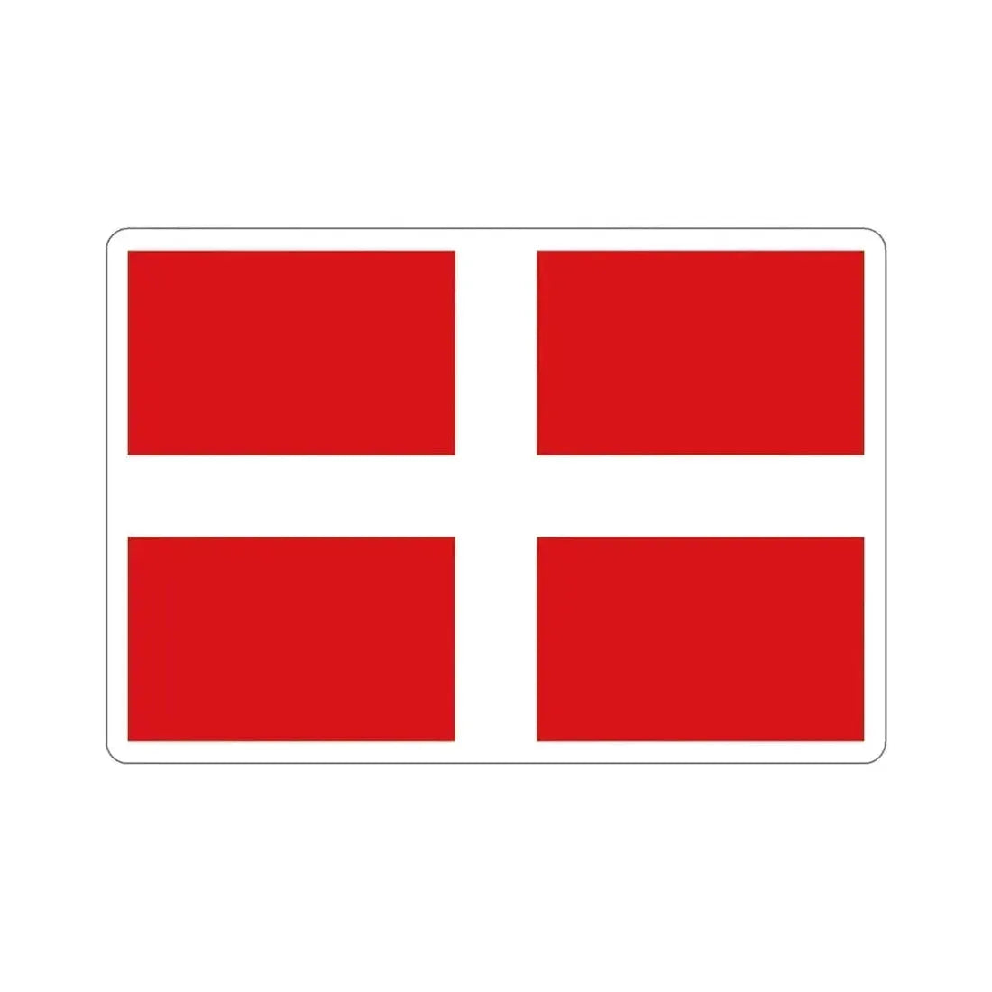 Flag of Sovereign Military Order of Malta STICKER Vinyl Die-Cut Decal 3 Inch - The Sticker Space