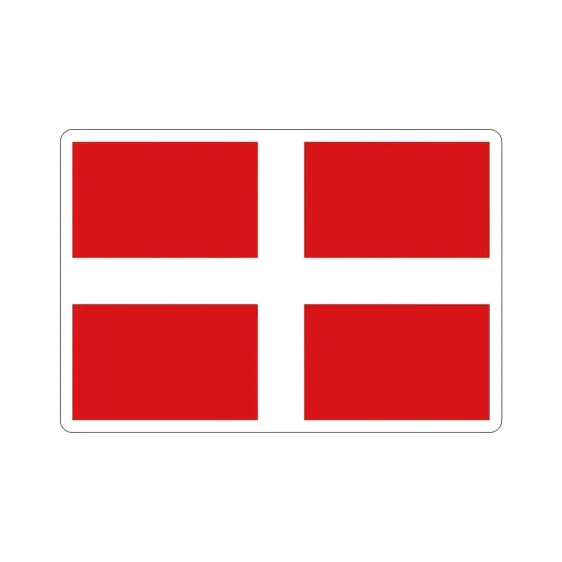 Flag of Sovereign Military Order of Malta STICKER Vinyl Die-Cut Decal 4 Inch - The Sticker Space