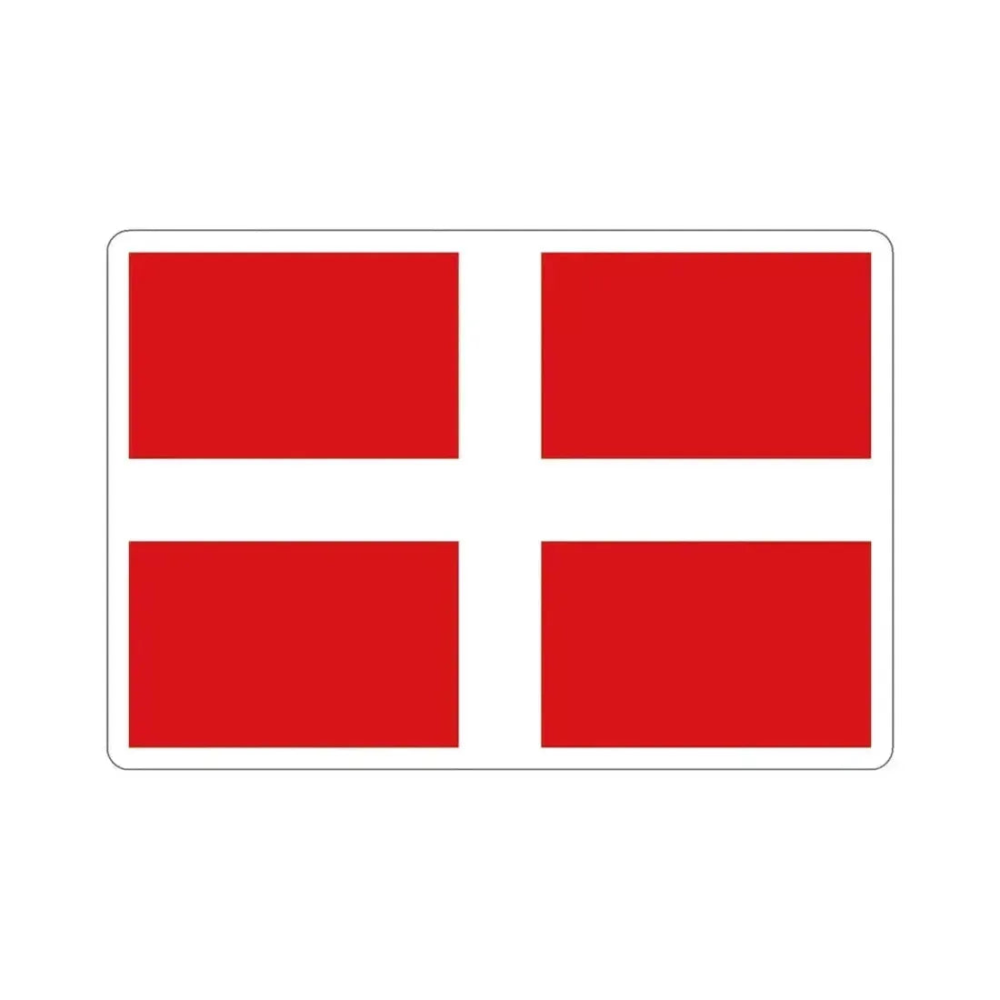 Flag of Sovereign Military Order of Malta STICKER Vinyl Die-Cut Decal 5 Inch - The Sticker Space