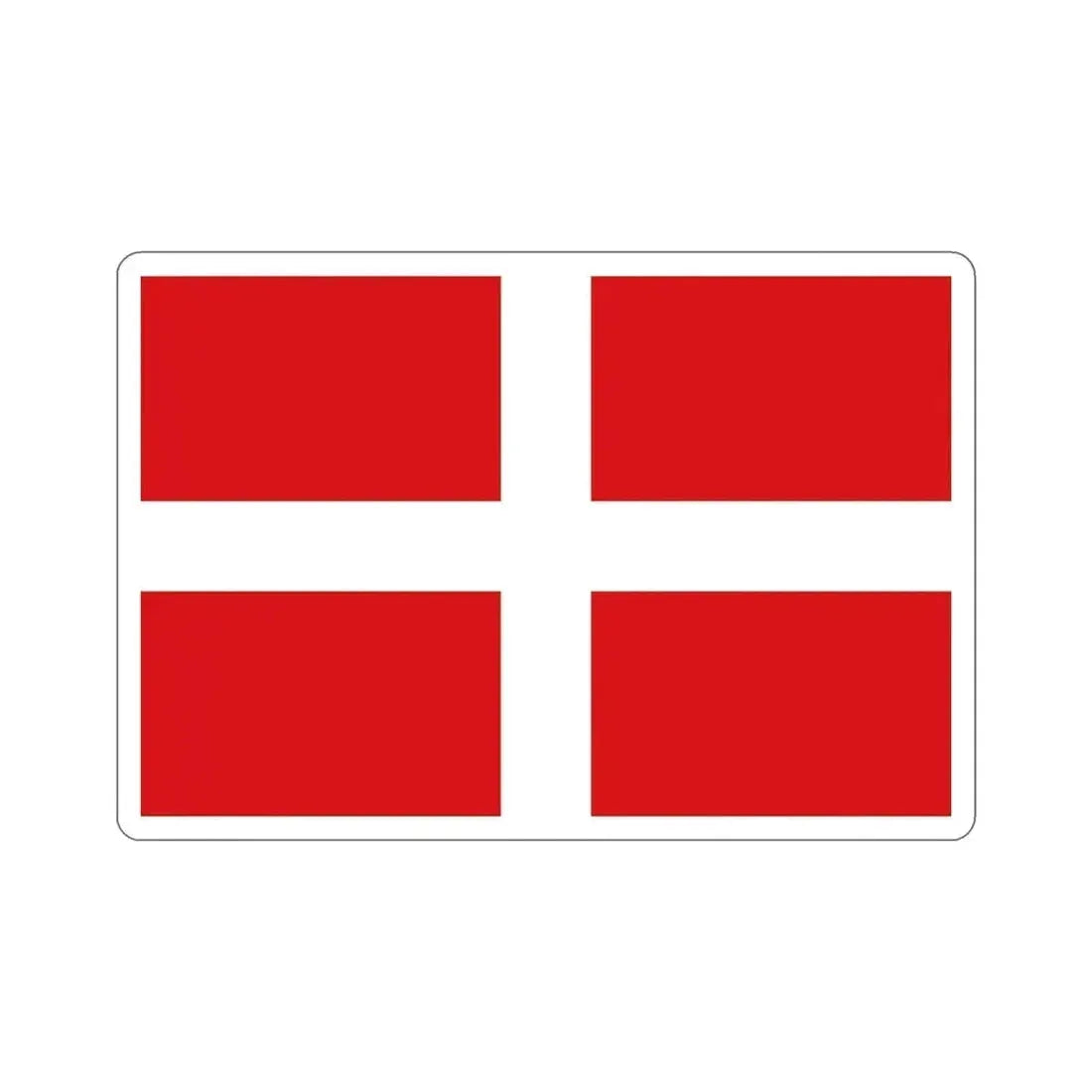 Flag of Sovereign Military Order of Malta STICKER Vinyl Die-Cut Decal 6 Inch - The Sticker Space