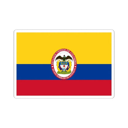 Flag of Sovereign State of Antioquia (Colombia) STICKER Vinyl Kiss-Cut Decal 6 Inch White - The Sticker Space