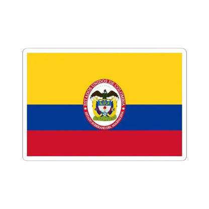 Flag of Sovereign State of Magdalena (Colombia) STICKER Vinyl Kiss-Cut Decal 6 Inch White - The Sticker Space