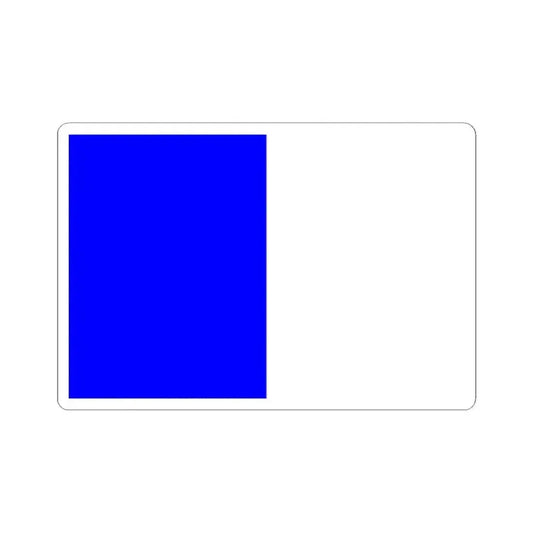 Flag of Spa (Belgium) STICKER Vinyl Kiss-Cut Decal 2 Inch White - The Sticker Space