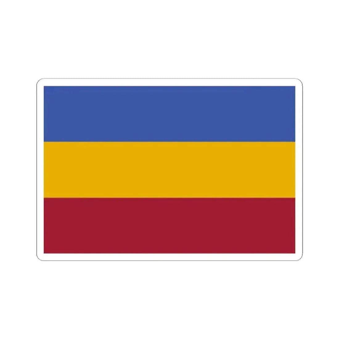 Flag of Sparta prague (Czech Republic) STICKER Vinyl Kiss-Cut Decal 2 Inch White - The Sticker Space