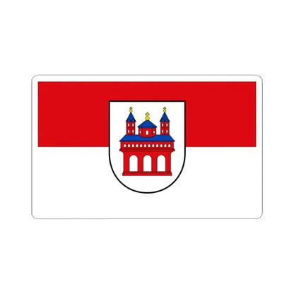 Flag of Speyer Germany - STICKER Vinyl Kiss-Cut Decal 6 Inch White - The Sticker Space