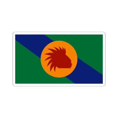 Flag of Spokane County Washington (United States) STICKER Vinyl Kiss-Cut Decal 2 Inch White - The Sticker Space