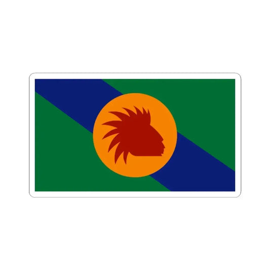 Flag of Spokane County Washington (United States) STICKER Vinyl Kiss-Cut Decal 2 Inch White - The Sticker Space