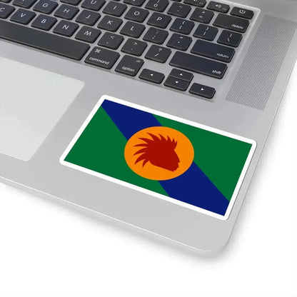 Flag of Spokane County Washington (United States) STICKER Vinyl Kiss-Cut Decal - The Sticker Space