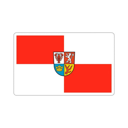 Flag of Spree Neiße Germany STICKER Vinyl Die-Cut Decal 4 Inch - The Sticker Space