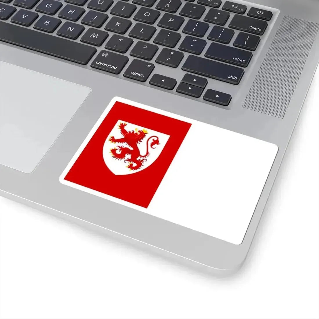 Flag of Sprimont (Belgium) STICKER Vinyl Kiss-Cut Decal - The Sticker Space