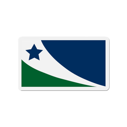 Flag of Spring Hill Tennessee - Die-Cut Magnet-3" x 3"-The Sticker Space