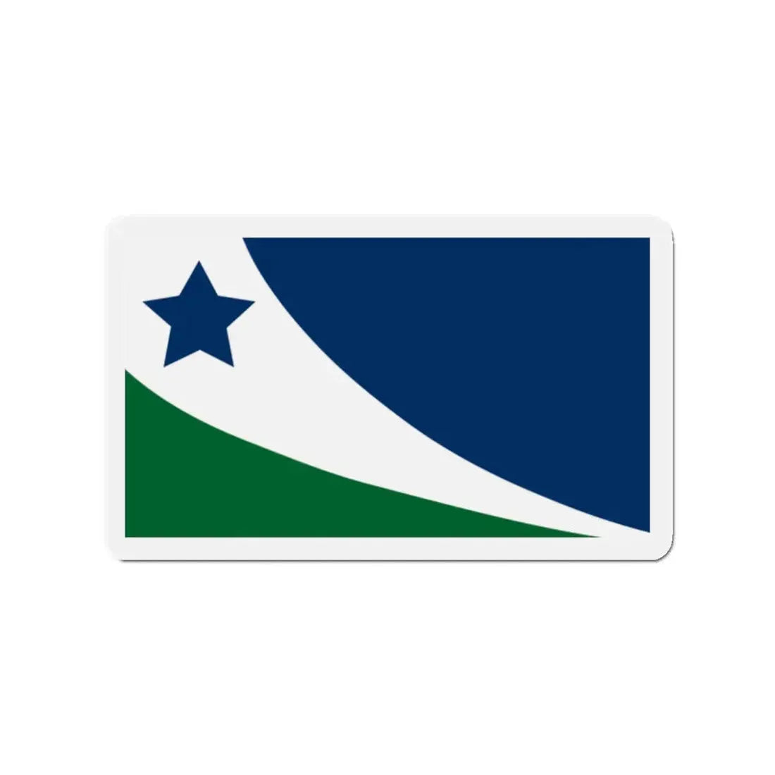 Flag of Spring Hill Tennessee - Refrigerator Magnet 2 Inch - The Sticker Space