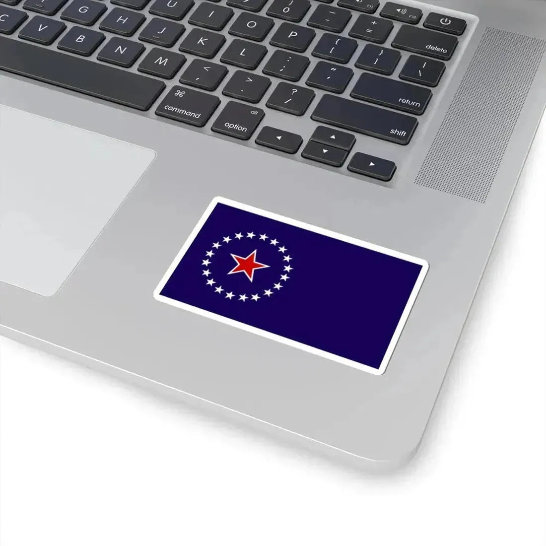 Flag of Springfield Illinois no text (United States) STICKER Vinyl Kiss-Cut Decal - The Sticker Space