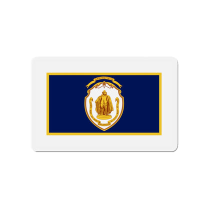 Flag of Springfield Massachusetts - Die-Cut Magnet-4" x 4"-The Sticker Space