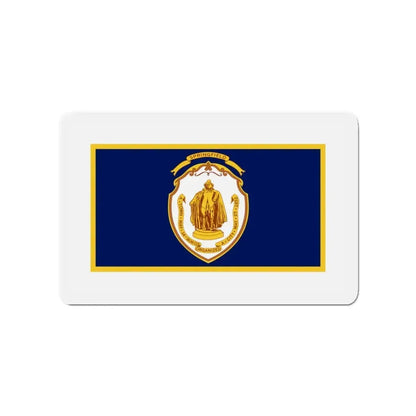 Flag of Springfield Massachusetts - Refrigerator Magnet 3 Inch - The Sticker Space