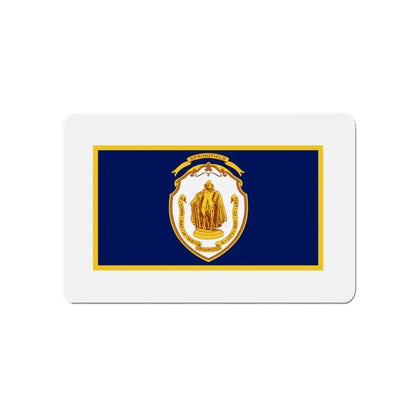 Flag of Springfield Massachusetts - Refrigerator Magnet 4 Inch - The Sticker Space