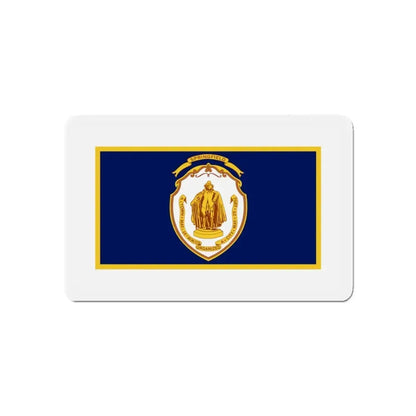Flag of Springfield Massachusetts - Refrigerator Magnet 5 Inch - The Sticker Space