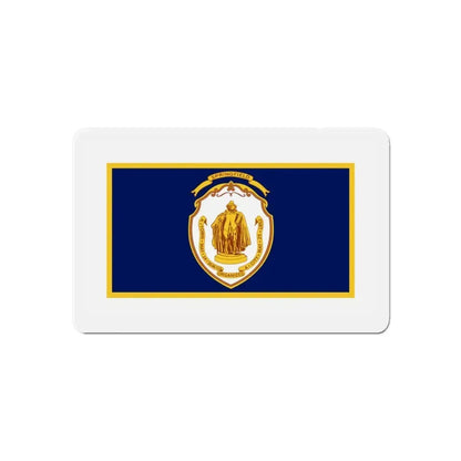 Flag of Springfield Massachusetts - Refrigerator Magnet 6 Inch - The Sticker Space