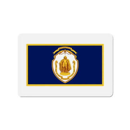 Flag of Springfield Massachusetts - Refrigerator Magnet - The Sticker Space