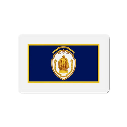 Flag of Springfield Massachusetts - Refrigerator Magnet - The Sticker Space