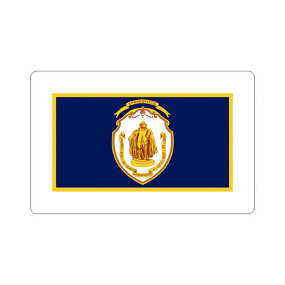 Flag of Springfield Massachusetts USA STICKER Vinyl Die-Cut Decal-5 Inch-The Sticker Space