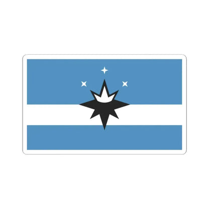 Flag of Springfield Missouri (United States) STICKER Vinyl Kiss-Cut Decal 2 Inch White - The Sticker Space