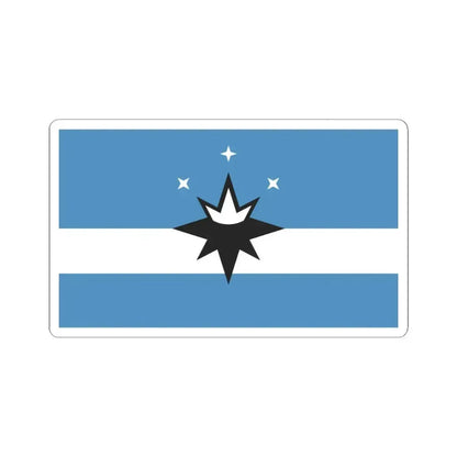 Flag of Springfield Missouri (United States) STICKER Vinyl Kiss-Cut Decal 3 Inch White - The Sticker Space