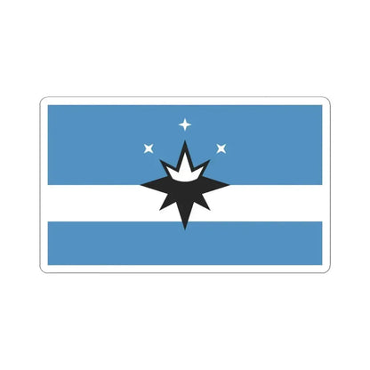 Flag of Springfield Missouri (United States) STICKER Vinyl Kiss-Cut Decal 6 Inch White - The Sticker Space