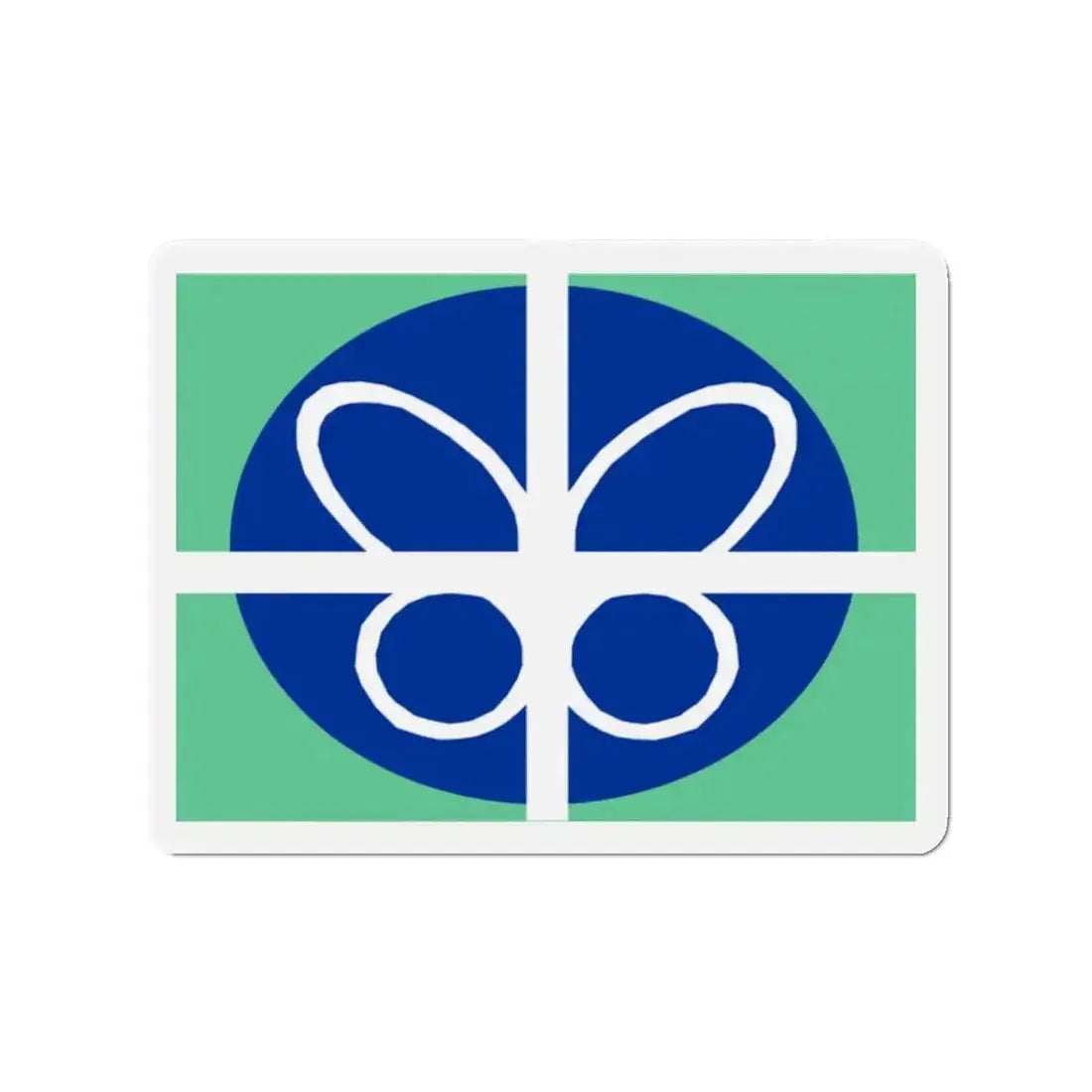 Flag of Springfield Virginia - Refrigerator Magnet - The Sticker Space