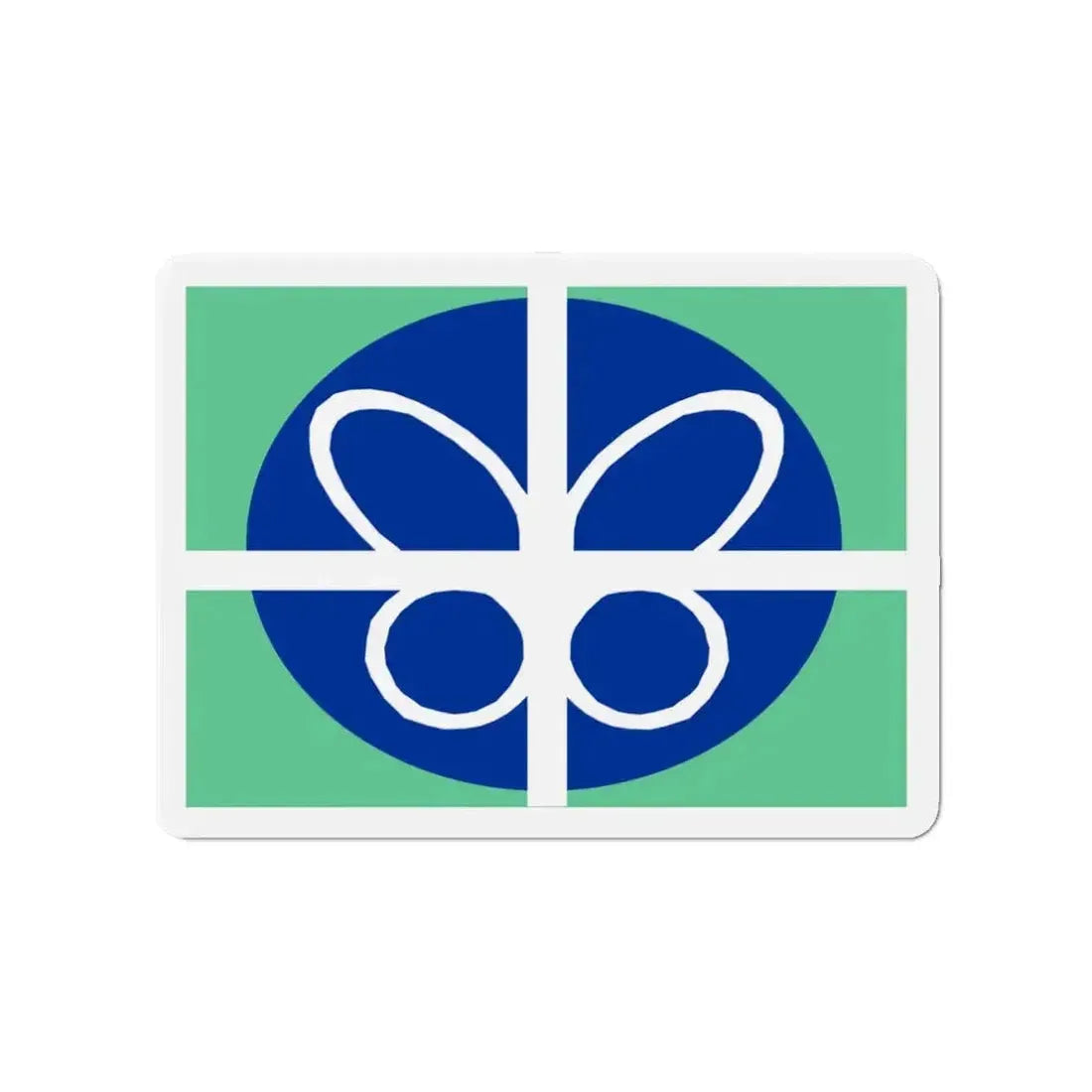 Flag of Springfield Virginia - Refrigerator Magnet - The Sticker Space