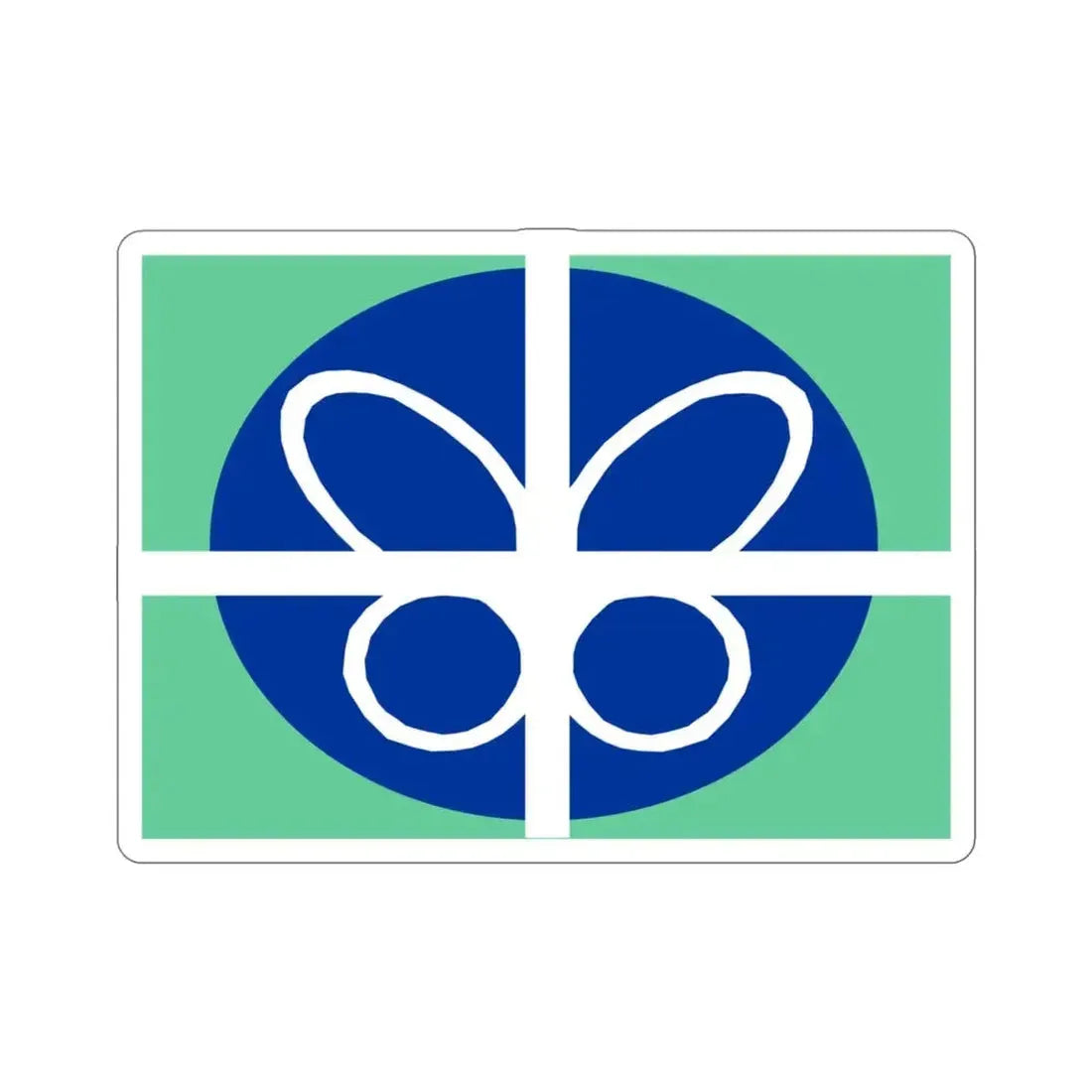 Flag of Springfield Virginia USA STICKER Vinyl Die-Cut Decal - The Sticker Space