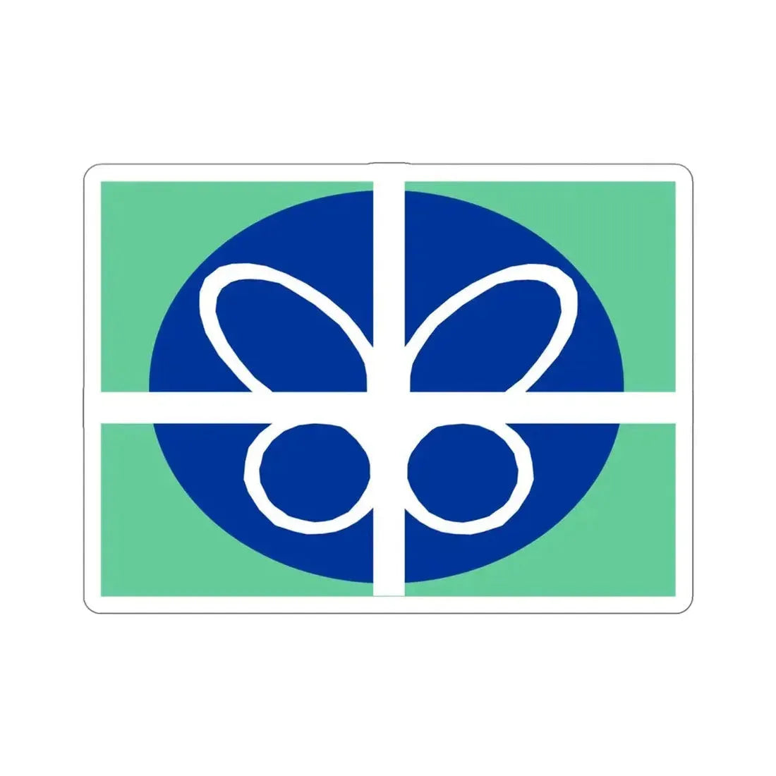 Flag of Springfield Virginia USA STICKER Vinyl Die-Cut Decal - The Sticker Space