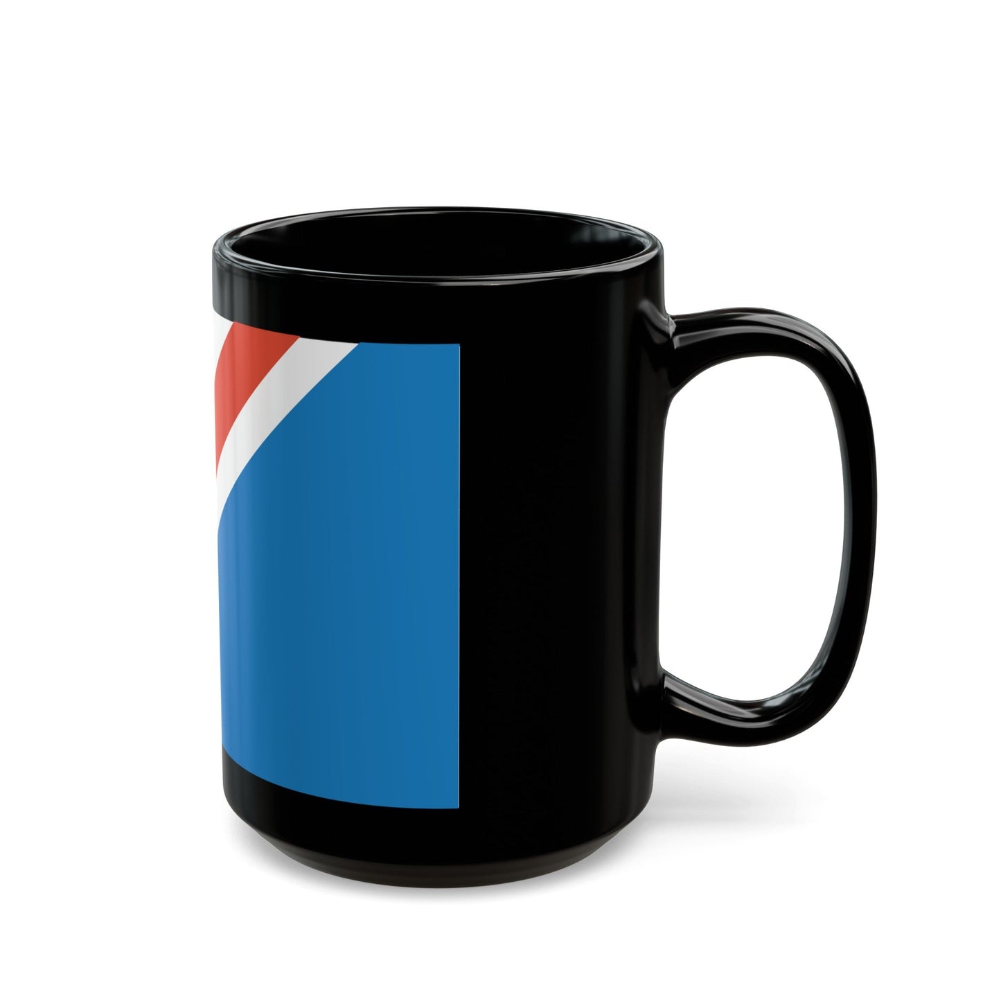 Flag of St Albert Alberta Canada - Black Coffee Mug-The Sticker Space