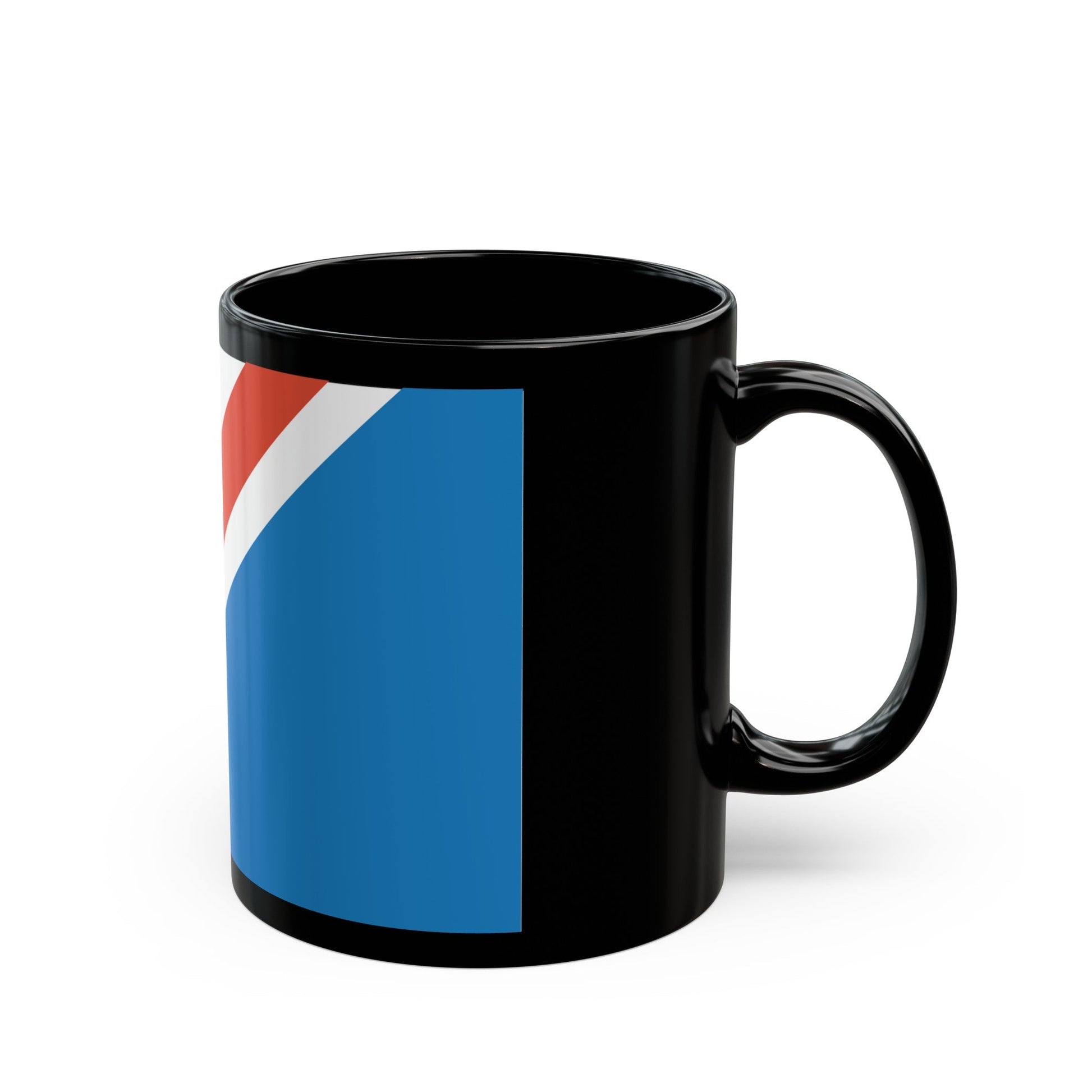 Flag of St Albert Alberta Canada - Black Coffee Mug-The Sticker Space