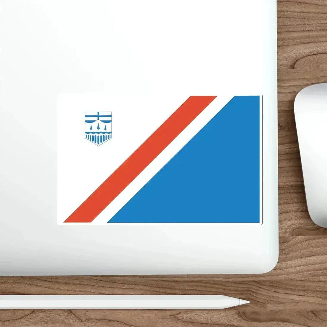 Flag of St Albert Alberta Canada STICKER Vinyl Die-Cut Decal - The Sticker Space