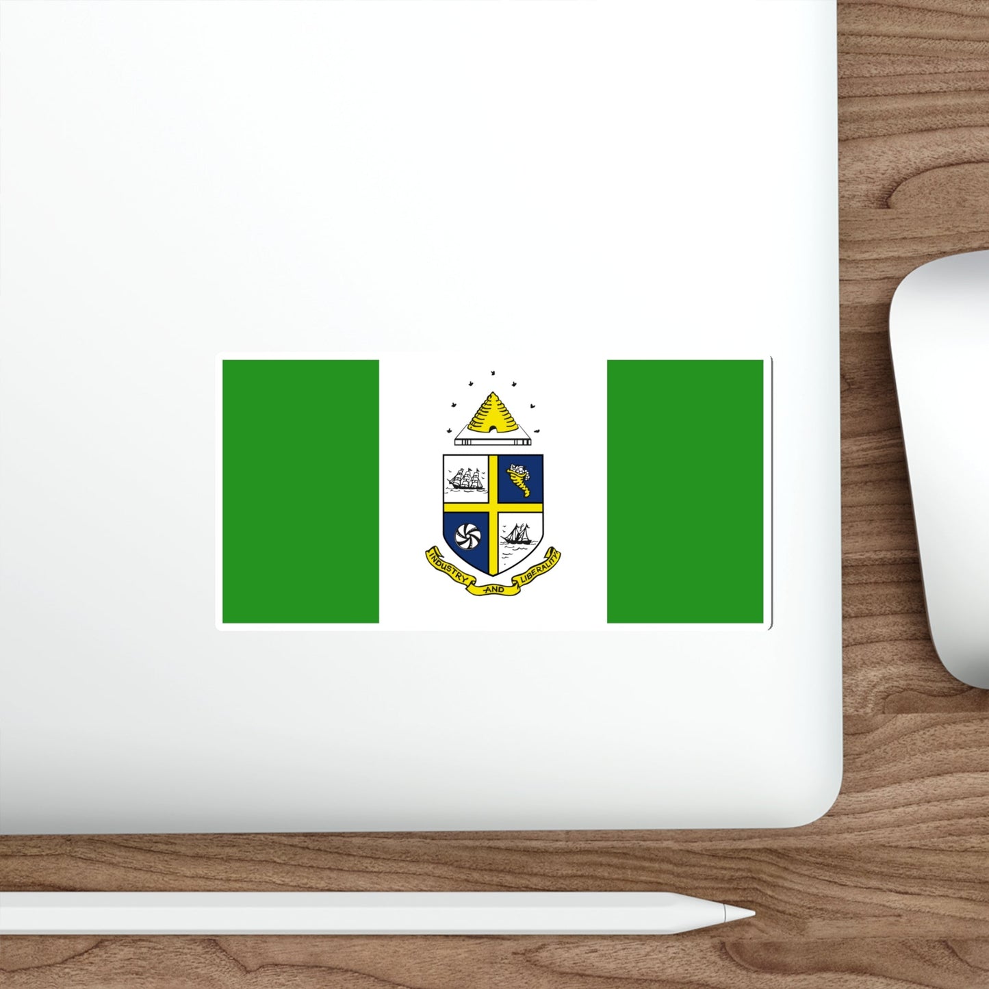 Flag of St Catharines Ontario Canada STICKER Vinyl Die-Cut Decal-The Sticker Space