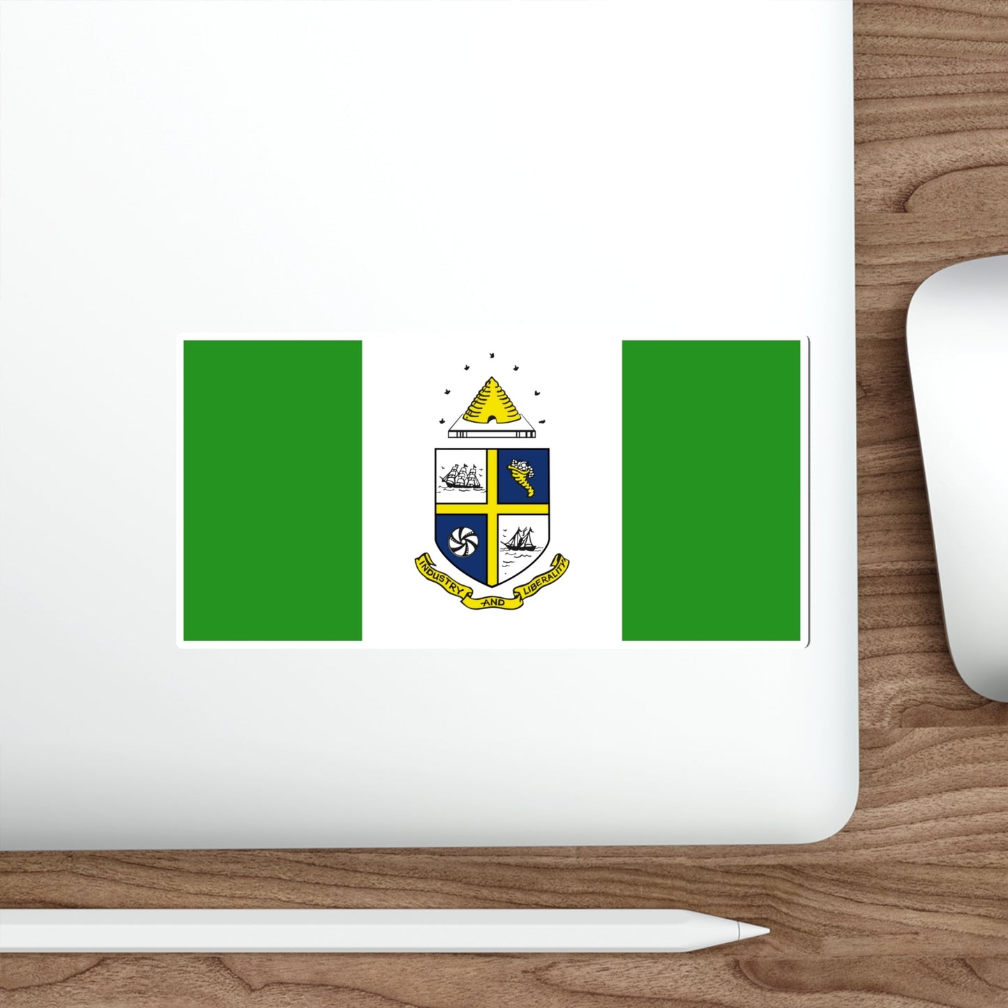 Flag of St Catharines Ontario Canada STICKER Vinyl Die-Cut Decal-The Sticker Space