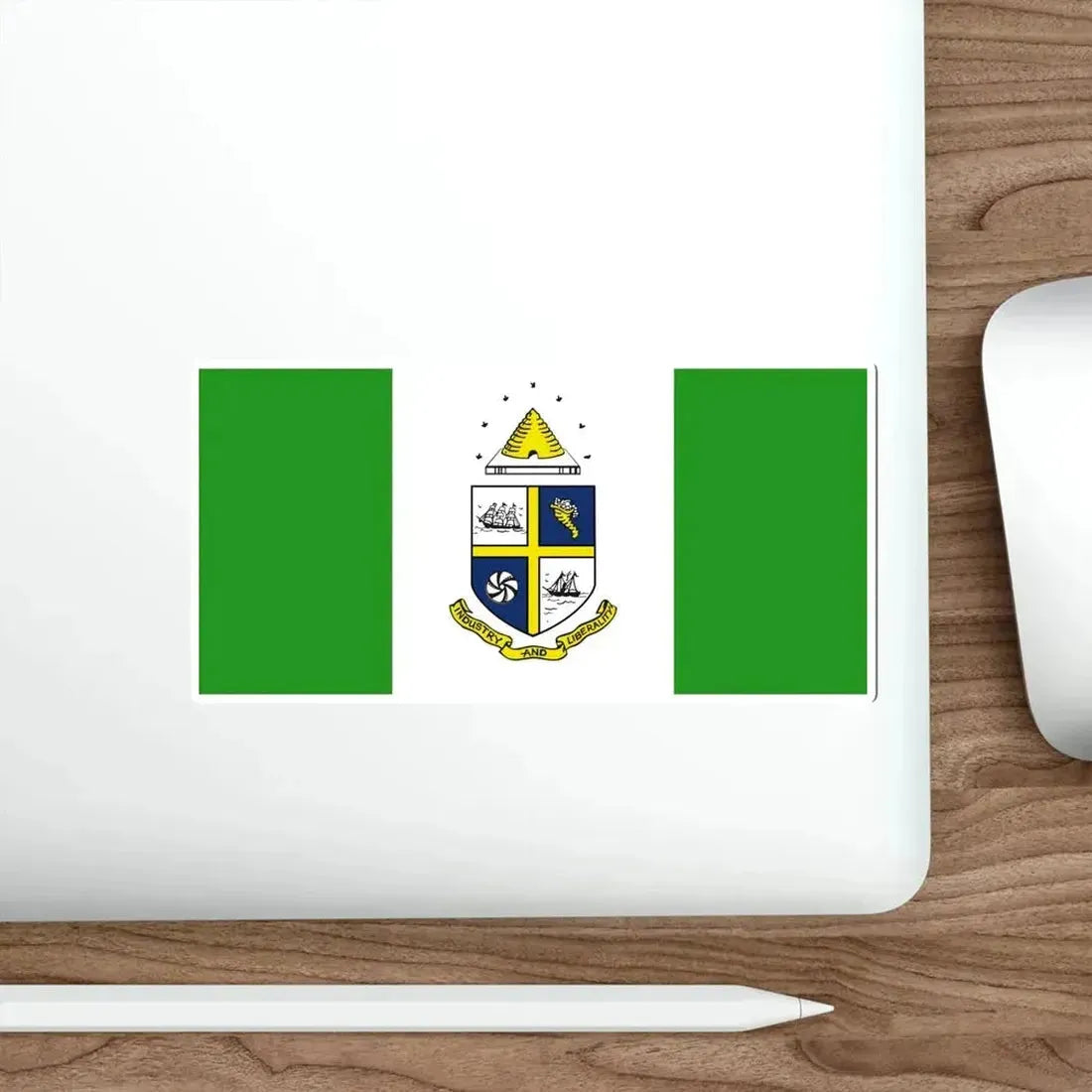 Flag of St Catharines Ontario Canada STICKER Vinyl Die-Cut Decal - The Sticker Space