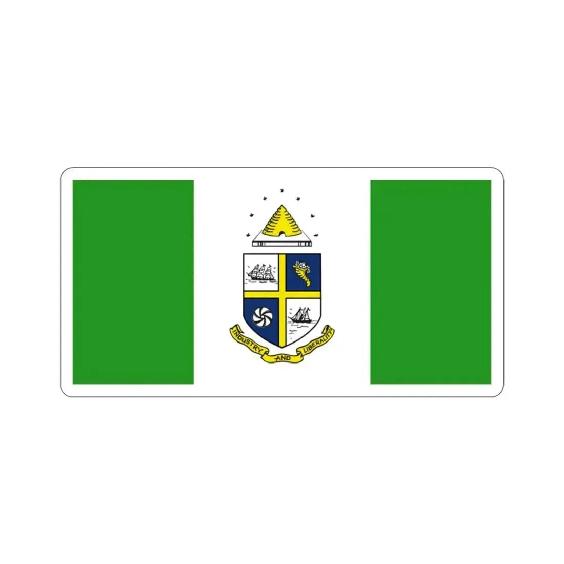 Flag of St Catharines Ontario Canada STICKER Vinyl Die-Cut Decal - The Sticker Space